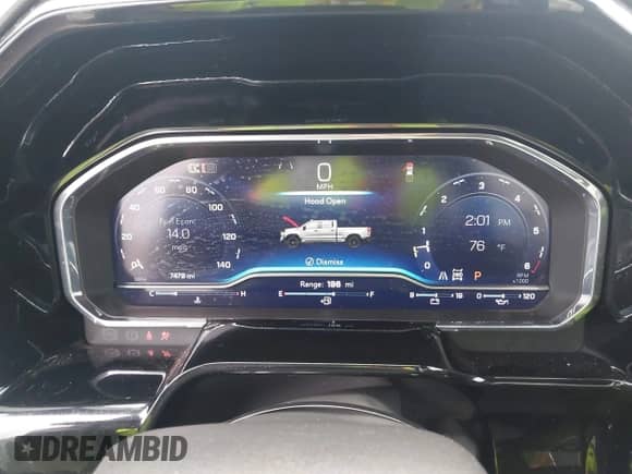 2024 Chevrolet Silverado 1500 LT Trail Boss with VIN 3GCUDFED9RG415847, listed as a IAAI auction lot 43342787 with 7,479 mi miles and . Bid and sale history available at DreamBid. Image 7.