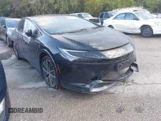 2024 Toyota Prius LE with VIN JTDACAAU1R3046628, listed as a IAAI auction lot 43277019 with 1,238 mi miles and . Bid and sale history available at DreamBid. Image 1.