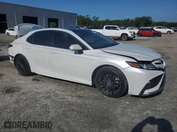 2022 Toyota Camry XSE with VIN 4T1K61BK0NU054891, listed as a Copart auction lot 66845045 with 46,014 mi miles and Salvage title. Bid and sale history available at DreamBid. Image 4.