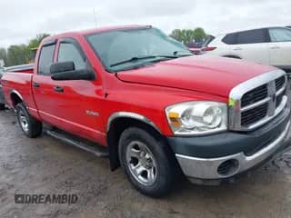 2008 Dodge 1500 SLT with VIN 1D7HA18N38S606386, listed as a IAAI auction lot 42233891 with 56,284 mi miles and . Bid and sale history available at DreamBid. Image 1.