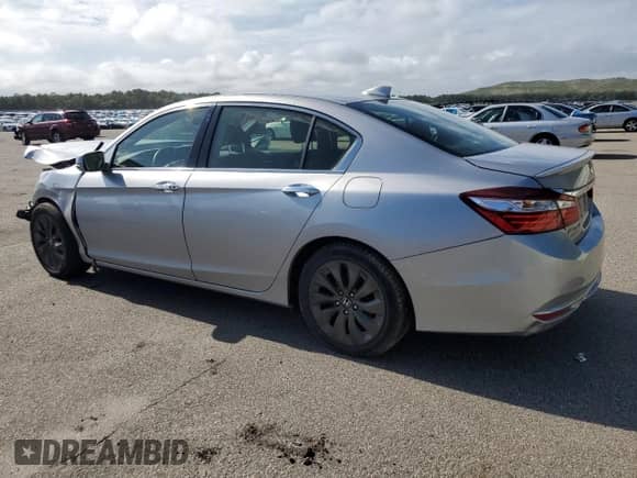 2017 Honda Accord with VIN JHMCR6F38HC012011, listed as a Copart auction lot 60723075 with 72,301 mi miles and Non repairable. Bid and sale history available at DreamBid. Image 2.