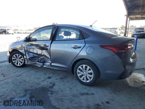 2019 Hyundai Accent SE with VIN 3KPC24A35KE087752, listed as a Copart auction lot 81286625 with 86,959 mi miles and Salvage title. Bid and sale history available at DreamBid. Image 2.