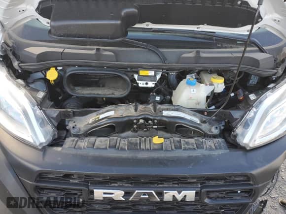 2023 Ram ProMaster Cargo с VIN 3C6LRVBG4PE561675, выставлен на аукционе Copart как лот 80495724 с пробегом 4 582 миль миль и Списание • Salvage title. История ставок и продаж доступна на DreamBid. Изображение 12.