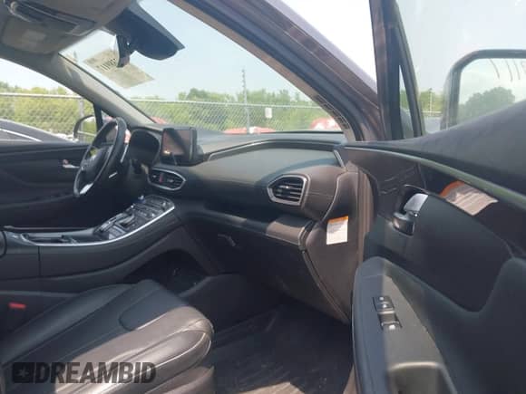 2022 Hyundai Santa Fe Limited with VIN KM8S7DA24NU013339, listed as a IAAI auction lot 42389117 with 56,291 mi miles and . Bid and sale history available at DreamBid. Image 5.