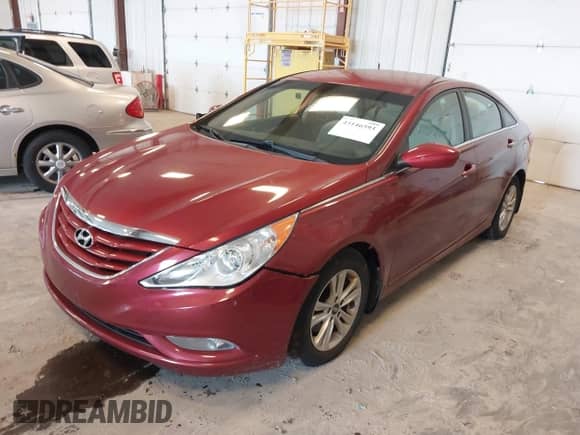 2013 Hyundai Sonata GLS with VIN 5NPEB4AC6DH669947, listed as a IAAI auction lot 43146593 with 89,649 mi miles and . Bid and sale history available at DreamBid. Image 2.