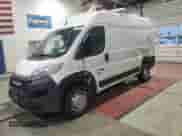 2023 Ram ProMaster Cargo z VIN 3C6LRVBG8PE515332, wystawiony jako Copart lot #42502645 z przebiegiem 21 263 mil mil oraz Szkoda całkowita • Salvage title. Historia ofert i sprzedaży dostępna na DreamBid. Obrazek 1.