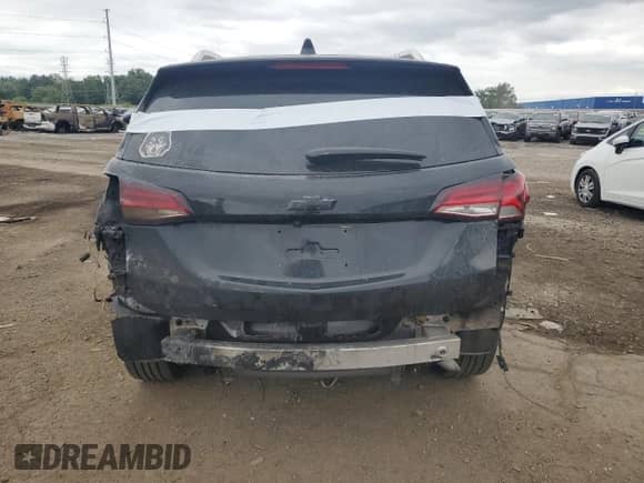 2022 Chevrolet Equinox Premier with VIN 2GNAXNEV9N6104297, listed as a Copart auction lot 69554035 with 35,883 mi miles and Non repairable. Bid and sale history available at DreamBid. Image 6.