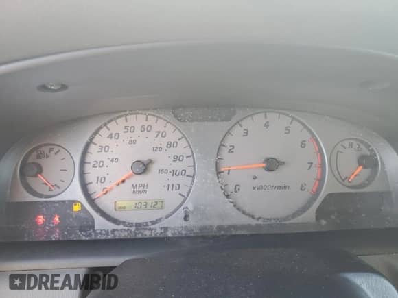 2001 Nissan Frontier SE with VIN 1N6ED27T91C344946, listed as a Copart auction lot 57488105 with 183,127 mi miles and Salvage title. Bid and sale history available at DreamBid. Image 9.