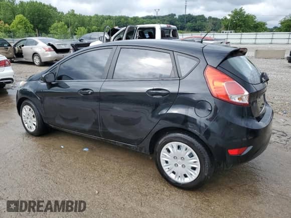 2018 Ford Fiesta S with VIN 3FADP4TJ5JM134371, listed as a Copart auction lot 59163585 with 107,831 mi miles and Salvage title. Bid and sale history available at DreamBid. Image 2.
