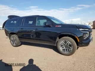 2025 Chevrolet Suburban Z71 с VIN 1GNS6DRD7SR279599, выставлен на аукционе Copart как лот 87438955 с пробегом 11 150 миль миль и Чистый • Clean title. История ставок и продаж доступна на DreamBid. Изображение 4.