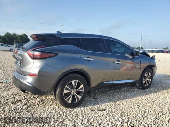 2021 Nissan Murano S with VIN 5N1AZ2AJXMC145544, listed as a Copart auction lot 56074945 with 42,031 mi miles and Salvage title. Bid and sale history available at DreamBid. Image 3.