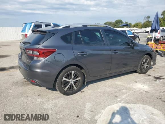 2022 Subaru Impreza Premium with VIN 4S3GTAV69N3719973, listed as a Copart auction lot 80479855 with 56,354 mi miles and Salvage title. Bid and sale history available at DreamBid. Image 3.
