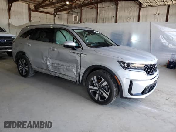 2022 Kia Sorento SX with VIN KNDRJDLH6N5067452, listed as a Copart auction lot 49648235 with 44,088 mi miles and Salvage title. Bid and sale history available at DreamBid. Image 4.