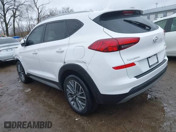 2019 Hyundai Tucson SEL with VIN KM8J33AL2KU991344, listed as a IAAI auction lot 41722608 with 56,185 mi miles and . Bid and sale history available at DreamBid. Image 3.