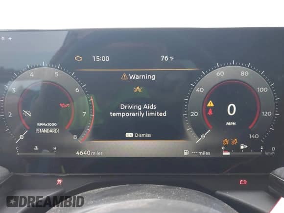 2025 Nissan Kicks SR с VIN 3N8AP6DA0SL301657, выставлен на аукционе IAAI как лот 42989573 с пробегом 4 640 миль миль и . История ставок и продаж доступна на DreamBid. Изображение 7.