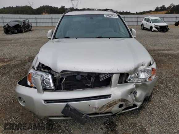 2006 Toyota Highlander Limited with VIN JTEEW21A260019385, listed as a Copart auction lot 84581515 with 225,881 mi miles and Salvage title. Bid and sale history available at DreamBid. Image 5.