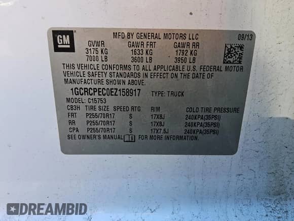 2014 Chevrolet Silverado 1500 Work Truck с VIN 1GCRCPEC0EZ158917, выставлен на аукционе Copart как лот 47667935 с пробегом 215 236 миль миль и Чистый • Clean title. История ставок и продаж доступна на DreamBid. Изображение 12.