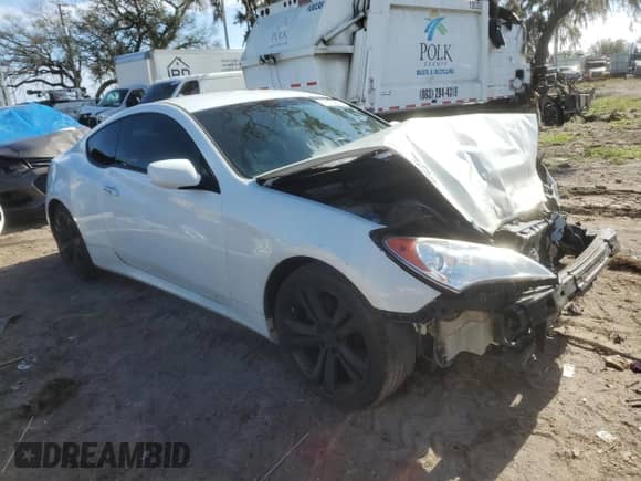 2012 Hyundai Genesis Coupe 2.0T с VIN KMHHT6KD9CU072546, выставлен на аукционе Copart как лот 79100614 с пробегом Не указан миль и Списание • Salvage title. История ставок и продаж доступна на DreamBid. Изображение 4.