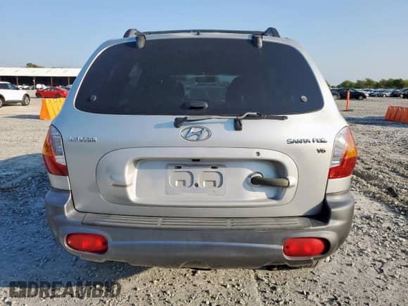 2003 Hyundai Santa Fe GLS with VIN KM8SC13D43U428862, listed as a Copart auction lot 82392645 with 117,428 mi miles and Salvage title. Bid and sale history available at DreamBid. Image 6.