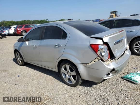 2016 Chevrolet Sonic LTZ with VIN 1G1JE5SB8G4150130, listed as a Copart auction lot 66123165 with 138,401 mi miles and Salvage title. Bid and sale history available at DreamBid. Image 2.