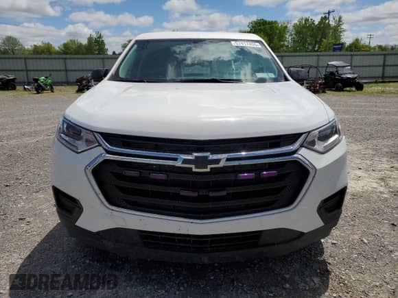 2020 Chevrolet Traverse LS с VIN 1GNEVFKW7LJ292456, выставлен на аукционе Copart как лот 57417455 с пробегом 14 830 миль миль и Списание • Salvage title. История ставок и продаж доступна на DreamBid. Изображение 5.