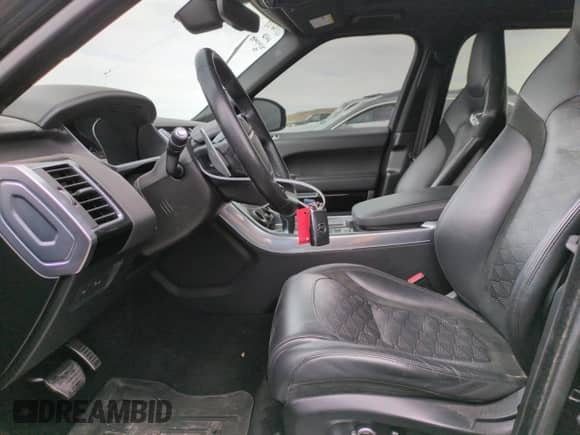 2019 Land Rover Range Rover Sport SVR z VIN SALWZ2SE8KA869648, wystawiony jako Copart lot #89219605 z przebiegiem 77 969 mil mil oraz Szkoda całkowita • Salvage title. Historia ofert i sprzedaży dostępna na DreamBid. Obrazek 7.