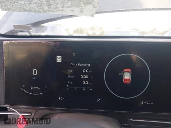 2024 Hyundai Kona Limited с VIN KM8HE3A35RU176378, выставлен на аукционе IAAI как лот 43508008 с пробегом 31 420 миль миль и . История ставок и продаж доступна на DreamBid. Изображение 7.