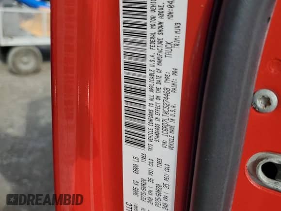 2012 Ram 1500 Big Horn z VIN 1C6RD7LT0CS274468, wystawiony jako Copart lot #85886125 z przebiegiem 109 146 mil mil oraz Szkoda całkowita • Salvage title. Historia ofert i sprzedaży dostępna na DreamBid. Obrazek 12.