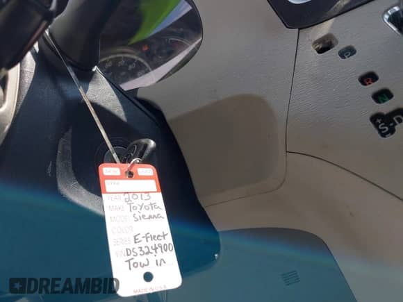 2013 Toyota Sienna LE AAS с VIN 5TDKK3DC5DS324900, выставлен на аукционе IAAI как лот 43346879 с пробегом 146 180 миль миль и . История ставок и продаж доступна на DreamBid. Изображение 11.