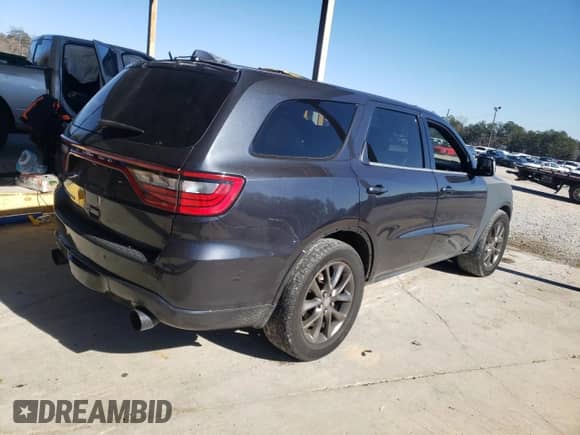 2014 Dodge Durango R/T with VIN 1C4SDJCT9EC345333, listed as a Copart auction lot 87957945 with Not provided miles and Salvage title. Bid and sale history available at DreamBid. Image 3.