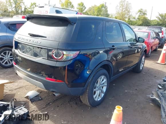 2017 Land Rover Discovery Sport HSE with VIN SALCR2BG4HH650268, listed as a IAAI auction lot 43446574 with 108,600 mi miles and . Bid and sale history available at DreamBid. Image 4.