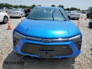 2024 Chevrolet Blazer EV RWD RS z VIN 3GNKDHRK9RS242458, wystawiony jako Copart lot #59520265 z przebiegiem 4 118 mil mil oraz Szkoda całkowita • Salvage title. Historia ofert i sprzedaży dostępna na DreamBid. Obrazek 5.