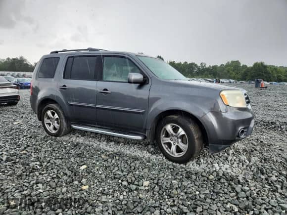 2013 Honda Pilot EX-L with VIN 5FNYF3H67DB018790, listed as a Copart auction lot 64755445 with 210,626 mi miles and Salvage title. Bid and sale history available at DreamBid. Image 4.