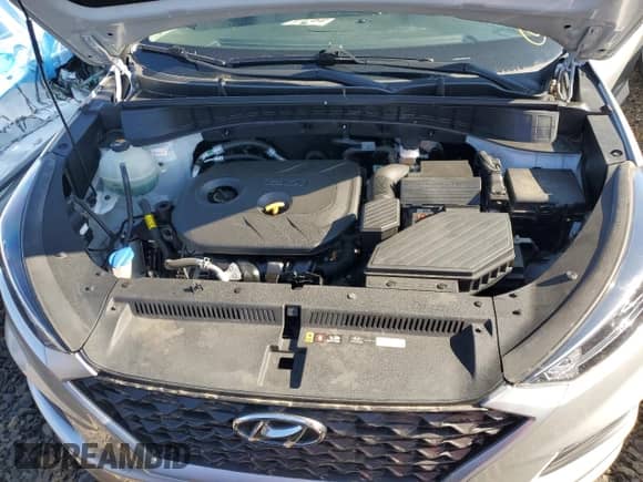 2019 Hyundai Tucson SE z VIN KM8J2CA48KU922993, wystawiony jako Copart lot #64520025 z przebiegiem 40 686 mil mil oraz Szkoda całkowita • Salvage title. Historia ofert i sprzedaży dostępna na DreamBid. Obrazek 12.