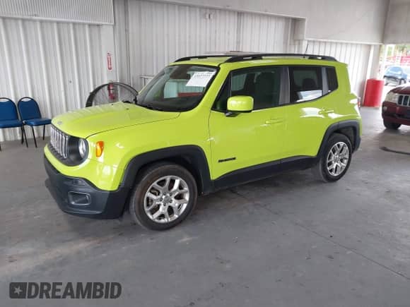 2018 Jeep Renegade Latitude with VIN ZACCJABBXJPH21386, listed as a IAAI auction lot 43027227 with 17,531 mi miles and . Bid and sale history available at DreamBid. Image 18.