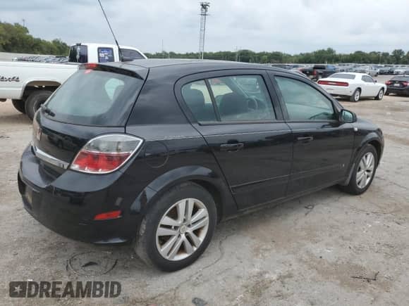 2008 Saturn Astra XE with VIN W08AR671485070863, listed as a Copart auction lot 69422404 with 63,726 mi miles and Salvage title. Bid and sale history available at DreamBid. Image 3.