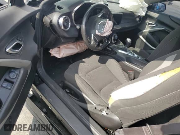 2016 Chevrolet Camaro 1SS with VIN 1G1FF1R75G0177001, listed as a Copart auction lot 66129495 with Not provided miles and Salvage title. Bid and sale history available at DreamBid. Image 8.