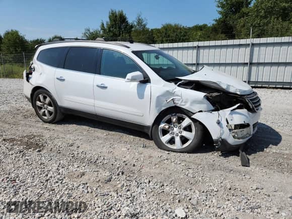 2017 Chevrolet Traverse LT z VIN 1GNKRGKD8HJ106734, wystawiony jako Copart lot #72073775 z przebiegiem 106 230 mil mil oraz Czysty tytuł • Clean title. Historia ofert i sprzedaży dostępna na DreamBid. Obrazek 4.