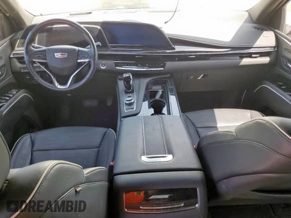 2023 Cadillac Escalade 4WD Sport with VIN 1GYS4FKL9PR124937, listed as a Copart auction lot 66909685 with 22,610 mi miles and Salvage title. Bid and sale history available at DreamBid. Image 8.