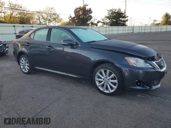 2009 Lexus IS 250 z VIN JTHCK262995031306, wystawiony jako Copart lot #86285155 z przebiegiem Nie podano mil oraz Szkoda całkowita • Salvage title. Historia ofert i sprzedaży dostępna na DreamBid. Obrazek 4.