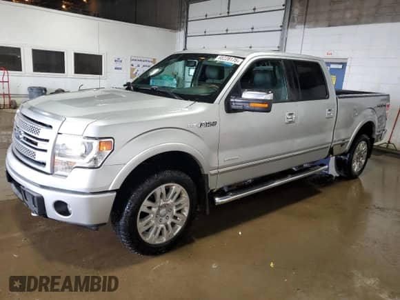 2013 Ford F-150 Lariat with VIN 1FTFW1ET8DFD10921, listed as a Copart auction lot 68228175 with 210,371 mi miles and Clean title. Bid and sale history available at DreamBid. Image 1.
