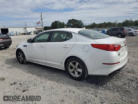 2015 Kia Optima LX с VIN 5XXGM4A78FG509556, выставлен на аукционе Copart как лот 84478105 с пробегом 176 409 миль миль и Списание • Salvage title. История ставок и продаж доступна на DreamBid. Изображение 2.