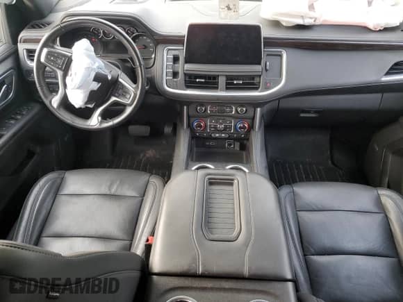 2021 Chevrolet Tahoe LT с VIN 1GNSKNKD7MR115977, выставлен на аукционе Copart как лот 80363995 с пробегом 47 727 миль миль и Списание • Salvage title. История ставок и продаж доступна на DreamBid. Изображение 8.