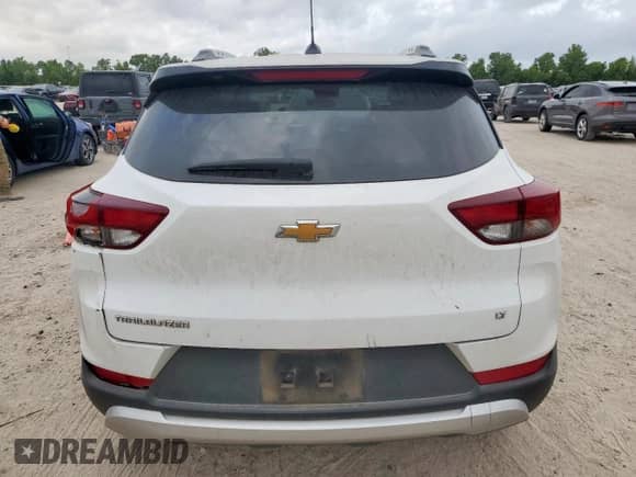 2024 Chevrolet TrailBlazer LT с VIN KL79MPSL0RB167100, выставлен на аукционе Copart как лот 66933425 с пробегом 29 059 миль миль и Списание • Salvage title. История ставок и продаж доступна на DreamBid. Изображение 6.