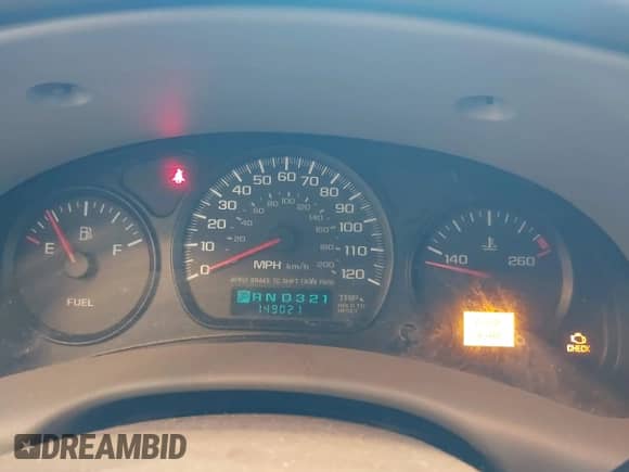 2005 Chevrolet Impala с VIN 2G1WF52E259391088, выставлен на аукционе IAAI как лот 43162747 с пробегом 149 021 миль миль и . История ставок и продаж доступна на DreamBid. Изображение 7.