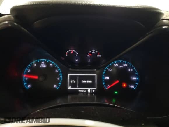 2018 Chevrolet Colorado 4WD Work Truck with VIN 1GCHTBEAXJ1213864, listed as a Copart auction lot 48681195 with 78,192 mi miles and Salvage title. Bid and sale history available at DreamBid. Image 9.