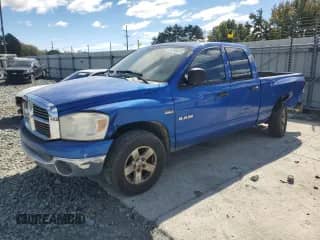 2008 Dodge 1500 SLT with VIN 1D7HA18288S520528, listed as a Copart auction lot 81799815 with 435,833 mi miles and Salvage title. Bid and sale history available at DreamBid. Image 1.
