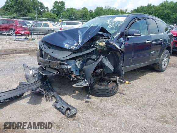 2015 Chevrolet Traverse LT с VIN 1GNKRGKD8FJ196206, выставлен на аукционе IAAI как лот 42725051 с пробегом Не указан миль и . История ставок и продаж доступна на DreamBid. Изображение 2.
