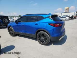 2019 Chevrolet Blazer z VIN 3GNKBBRA4KS637079, wystawiony jako Copart lot #81074185 z przebiegiem 162 239 mil mil oraz Szkoda całkowita • Salvage title. Historia ofert i sprzedaży dostępna na DreamBid. Obrazek 2.