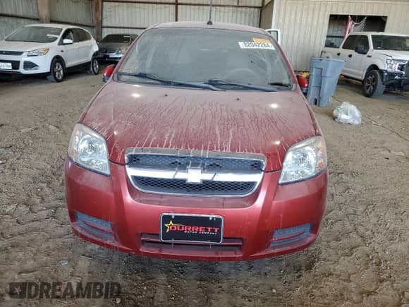 2009 Chevrolet Aveo LS with VIN KL1TD56E39B691552, listed as a Copart auction lot 82042284 with Not provided miles and Clean title. Bid and sale history available at DreamBid. Image 5.